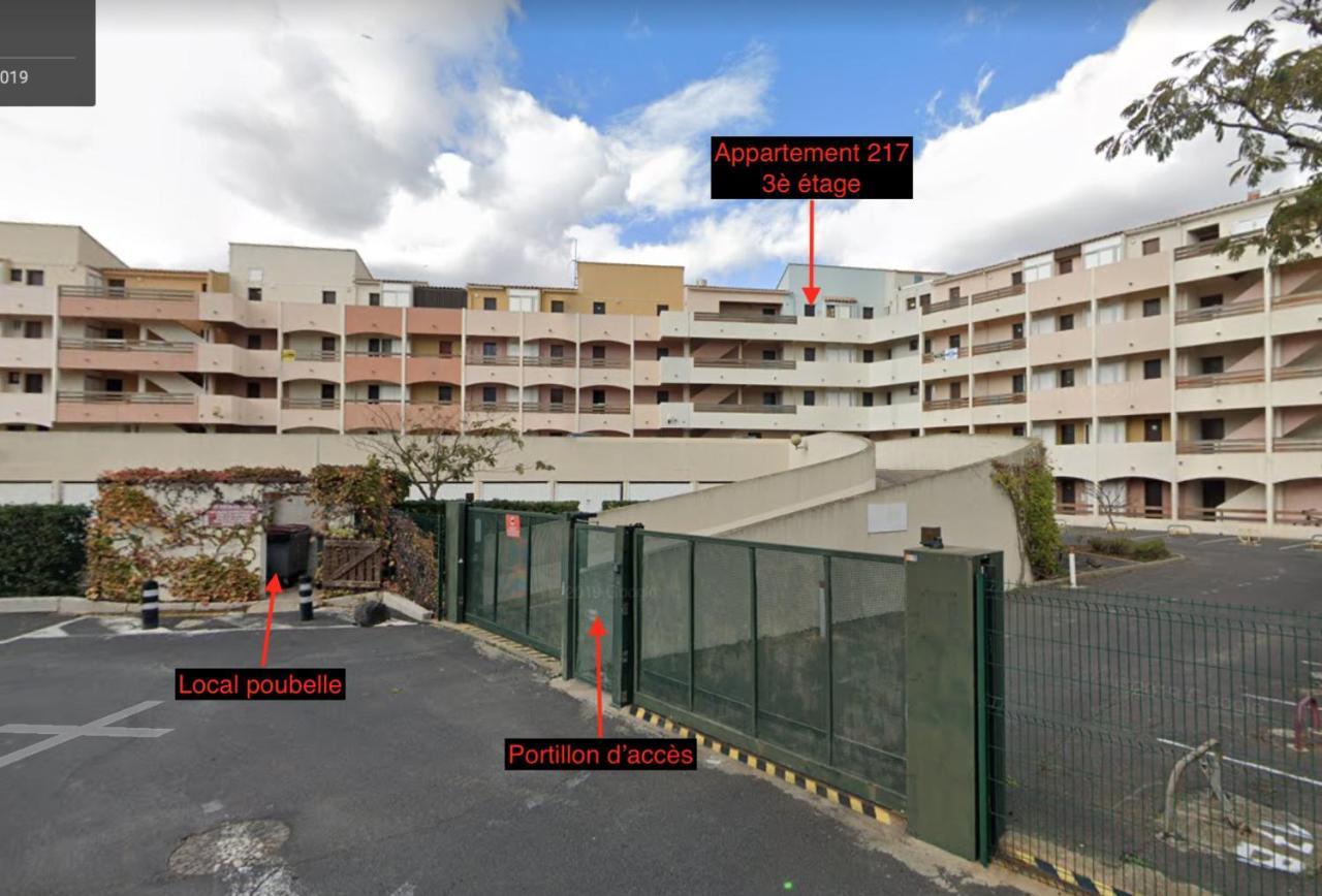L'Arche De Noe 217, Studio Mezzanine Vue Imprenable Agde Dış mekan fotoğraf
